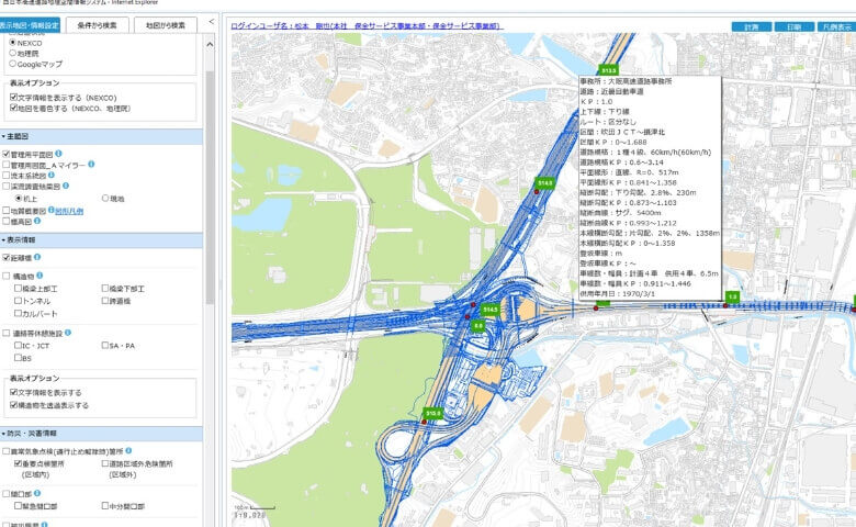 地理空間情報システム（GIS）の写真